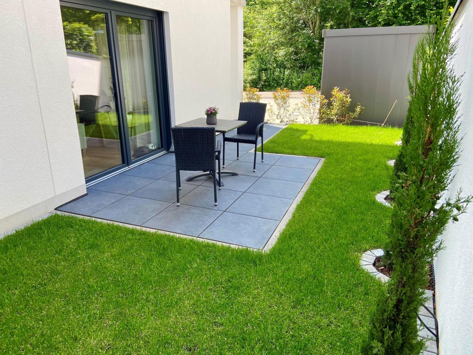 Halbstueck - Ferienwohnungen Am Kropsbachpark Sankt Martin Exterior foto